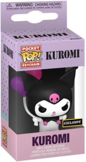 Kuromi (avec Ballons) - Porte-clés