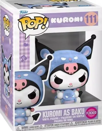 Kuromi en Baku - Flocked