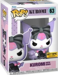 Kuromi with Baku
