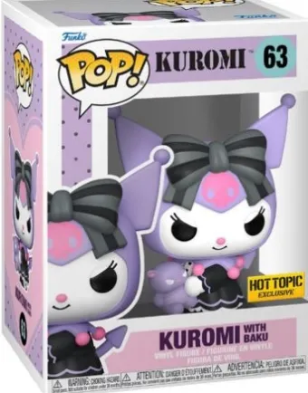 Kuromi with Baku