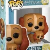 Lady avec Chiot