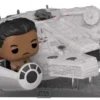 Lando Calrissian dans le Faucon Millenium