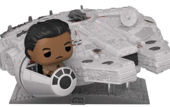 Lando Calrissian dans le Faucon Millenium