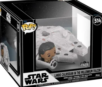 Lando Calrissian dans le Faucon Millenium