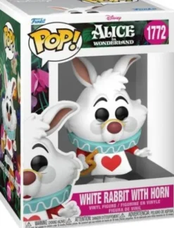 Lapin blanc avec Corne