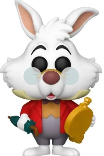 Lapin blanc avec montre