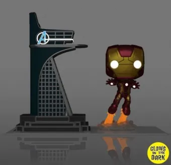La tour des Avengers avec Iron Man