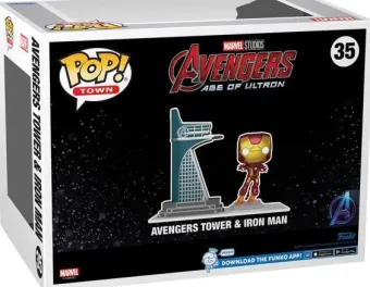 La tour des Avengers avec Iron Man