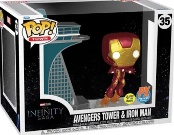 La tour des Avengers avec Iron Man