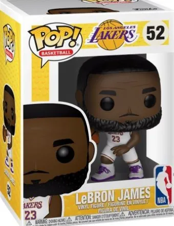LeBron James Lakers - Maillot Blanc