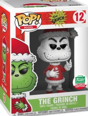 Le Grinch en Père Noël - Noir & Blanc