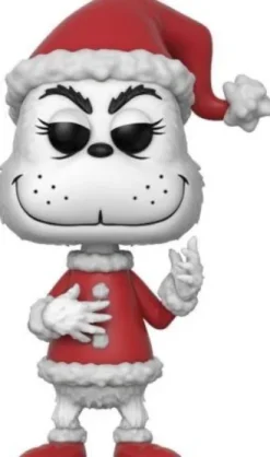 Le Grinch en Père Noël - Noir & Blanc