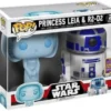 Leia & R2-D2 - 2 Pack - Brillant dans le noir