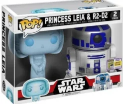 Leia & R2-D2 - 2 Pack - Brillant dans le noir