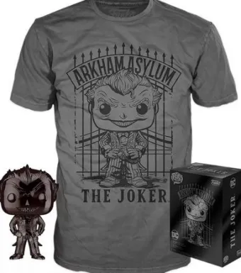 Le Joker chrome noir - T-Shirt
