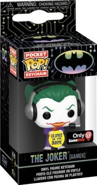 Le Joker (Gamer) - Brillant dans le noir & Porte-clés