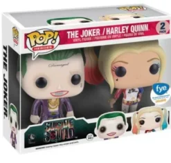 Le Joker & Harley Quinn - Métallique - 2 pack