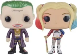 Le Joker & Harley Quinn - Métallique - 2 pack