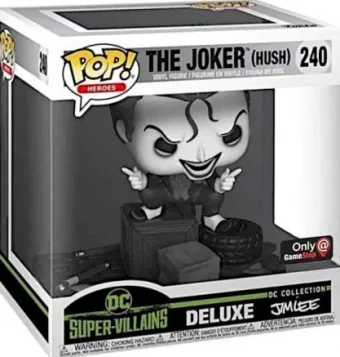 Le Joker silence Noir et Blanc Jim Lee