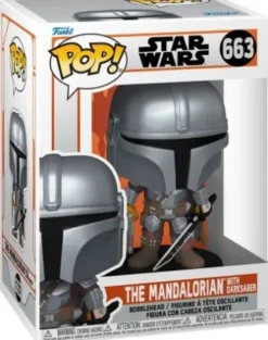 Le Mandalorien avec le Sabre Noir