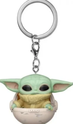 L'enfant dans Hover Pram Pocket Keychain