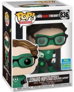 Leonard Hofstadter déguisé en Green Lantern
