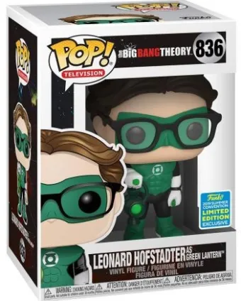 Leonard Hofstadter déguisé en Green Lantern