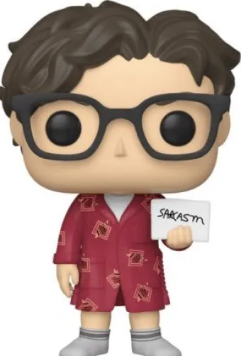 Leonard Hofstadter en Peignoir