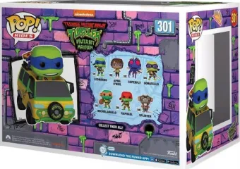 Leonardo dans le Van des Tortues (Mutant Mayhem)