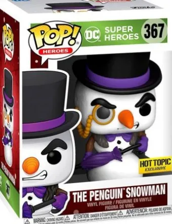 Le Pingouin en Bonhomme de Neige