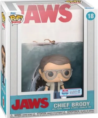 Les Dents de la Mer (Chef Brody) - VHS Cover