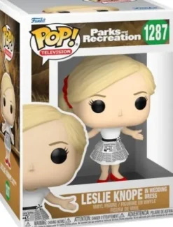 Leslie Knope en robe de mariée