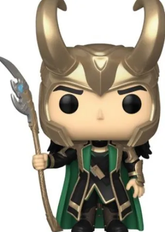 Loki avec sceptre