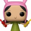 Louise Belcher avec Ketchup et Moutarde