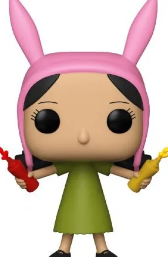 Louise Belcher avec Ketchup et Moutarde