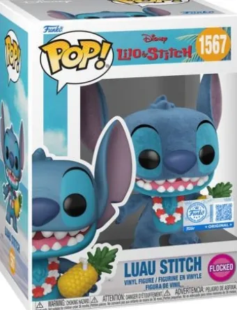 Luau Stitch - Flocked
