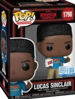 Lucas Sinclair avec Popcorn