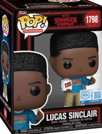 Lucas Sinclair avec Popcorn