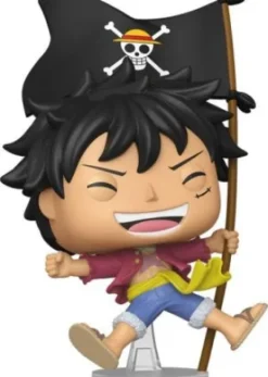 Luffy avec le Drapeau