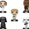 Luke / Leia / Chewbacca / Dark Vador / Stormtrooper - Pack