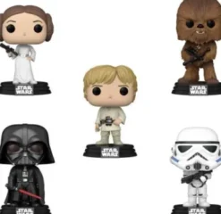 Luke / Leia / Chewbacca / Dark Vador / Stormtrooper - Pack