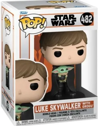 Luke Skywalker avec Grogu
