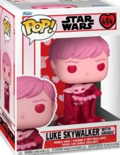 Luke Skywalker avec Grogu - Saint-Valentin