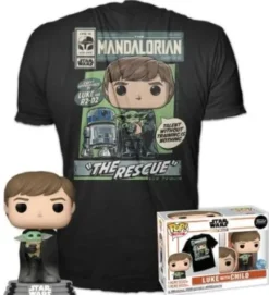 Luke Skywalker avec Grogu - T-Shirt