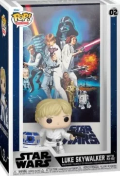 Luke Skywalker avec R2-D2 - Movie Poster