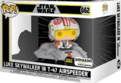 Luke Skywalker dans le T-47 Airspeeder (Hyperspace Heroes)