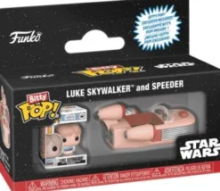 Luke Skywalker et Speeder - Bitty Pop