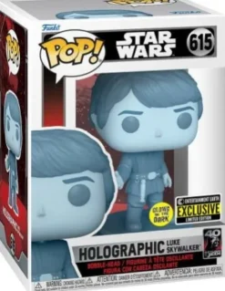 Luke Skywalker Holographique - Glow in the Dark
