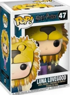 Luna Lovegood avec tête de lion