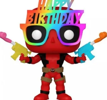 Lunettes d'anniversaire Deadpool